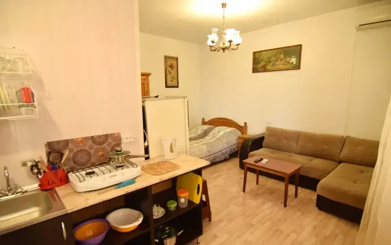 Частный дом «Квартирки у моря» (кухня в номере) — фото 4