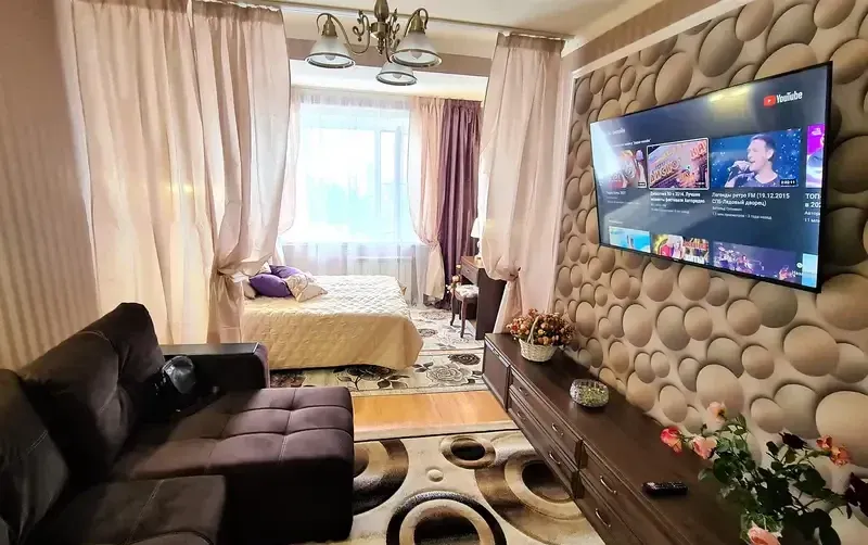 Однокомнатная квартира 45 м² на пляже Каменка